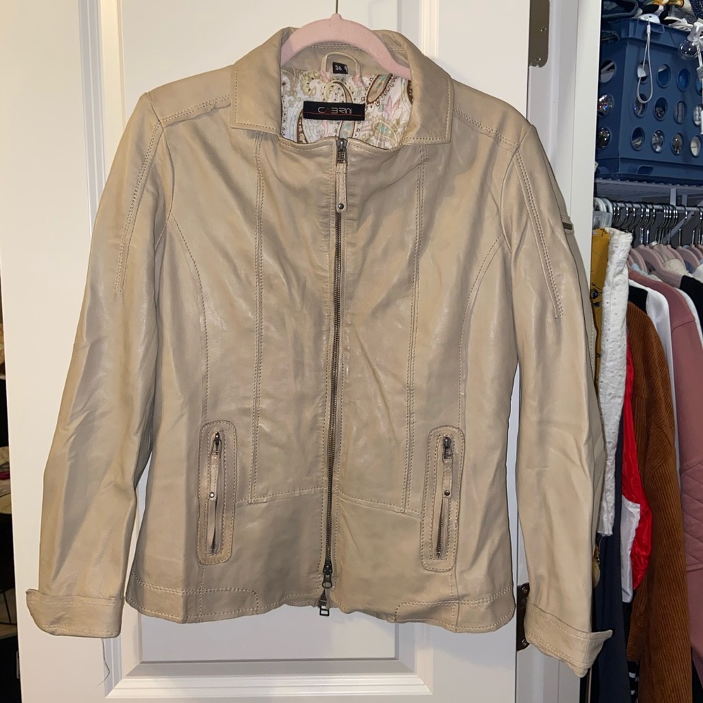 Authentic Cabrini Leather Jacket - Picture 3 of 14